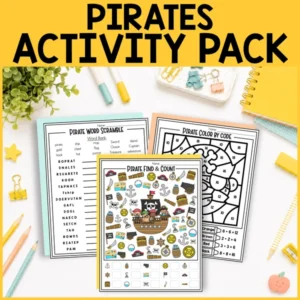 Pirates Themed Activity Pack